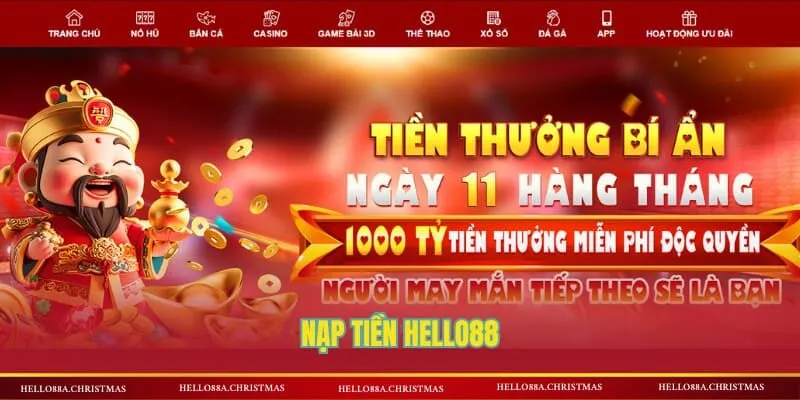 Nạp tiền HELLO88